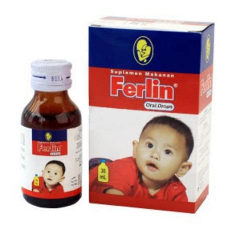 Jual Ferlin Drop Ml Ferlin Syrup Suplemen Vitamin Dan Zat Besi