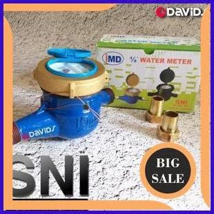 Jual Meteran Air Besi Water Meter Besi Sni Cayman Pam Pdam Sperti Imd