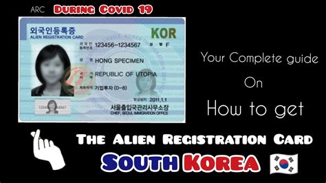 Your Complete Guide On How To Get The Arc Alien Registration Card In