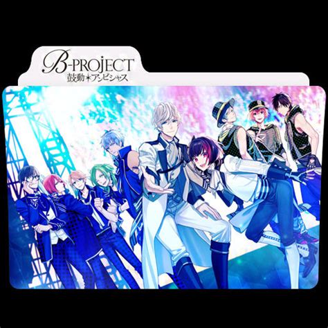 B Project Kodou Ambitious icon folder by Striknin on DeviantArt