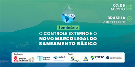 IRB Seminário debaterá a atuação do controle externo e o novo marco