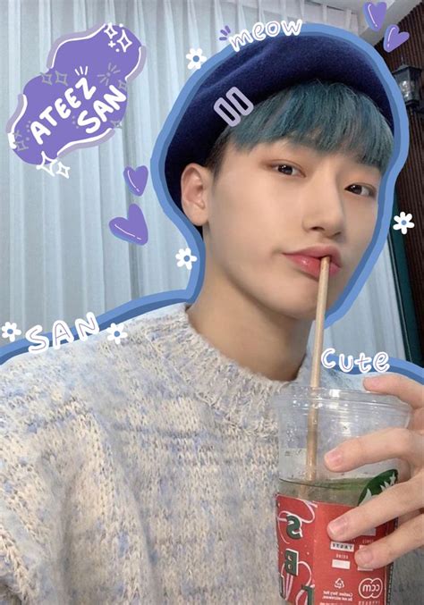 San Ateez 💖 Sans Cute Abs Songwriting