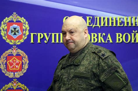 Sergei Surovikin ‘general Armageddon Demoted By Vladimir Putin After