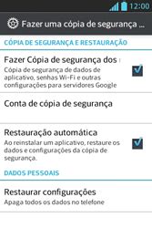 Como restaurar as configurações originais do seu aparelho LG Optimus