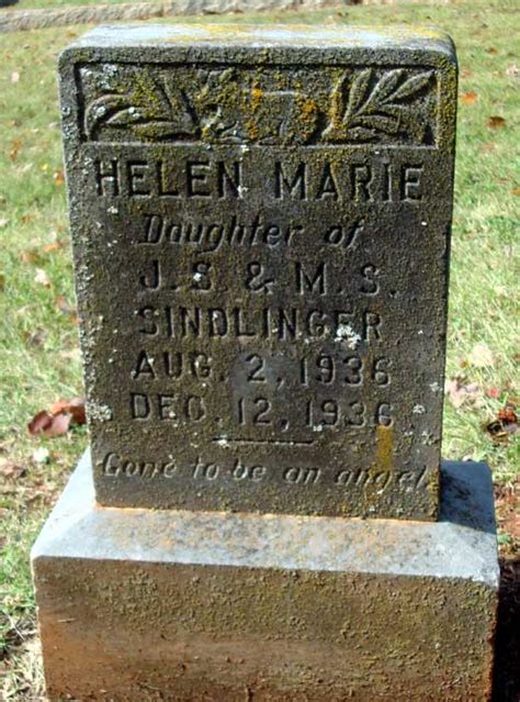 Helen Marie Sindlinger Find A Grave Memorial