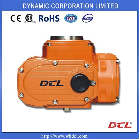 Atex Exdiibt4 Explosion Proof Electric Actuator For Ball Valve And