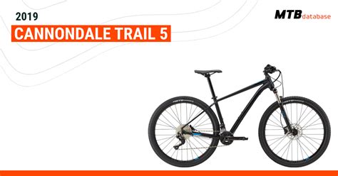 2019 Cannondale Trail 5 - Specs, Reviews, Images - Mountain Bike Database