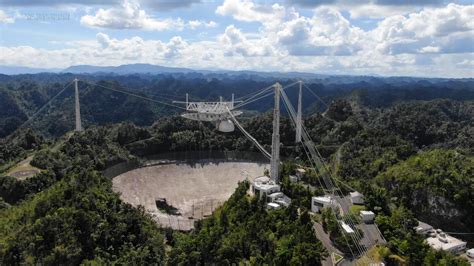 See The Dramatic Footage Of The Collapse Of Arecibo Observatorys