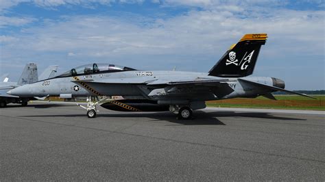 Boeing F A F Super Hornet Of Vfa Jolly Rogers From Flickr