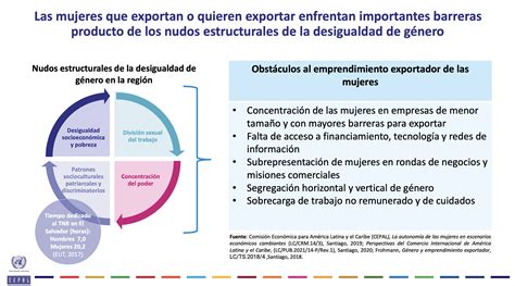 Cepal Destaca La Importancia De Transversalizar La Perspectiva De