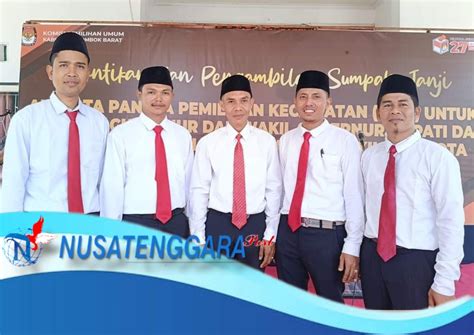 Kpu Lobar Adakan Tes Tertulis Cat Bagi Calon Pps Dan Sukses Adakan