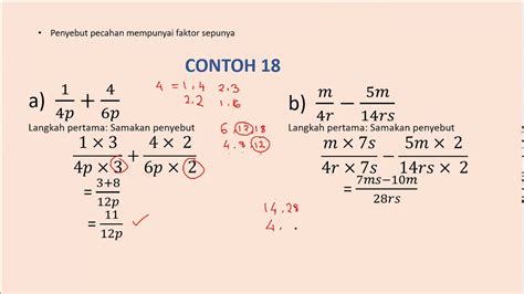 Matematik Tingkatan 2 Ungkapan Algebra Dan Hukum Operasi Asas