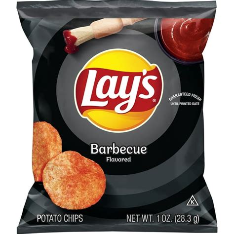 lays barbecue flavored potato chips  oz bag walmartcom walmartcom