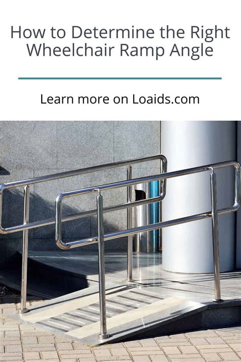 determine   wheelchair ramp angle guide