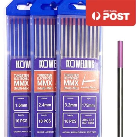 Pink Multi Mix Ewg Tungsten Best For Ac Dc Tig Tip Electrode Mm Ko