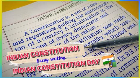 Essay On Indian Constitution Constitution Of India Essay Essay On