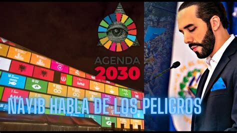 El Presidente Nayib Bukele Habla De La Agenda De La Onu Youtube