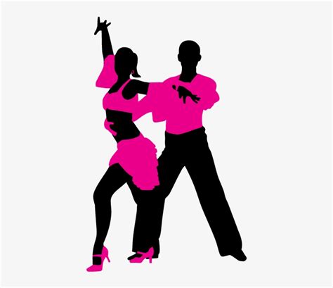 Clipart Black And White Download Salsa Dancing Clipart Silhouette