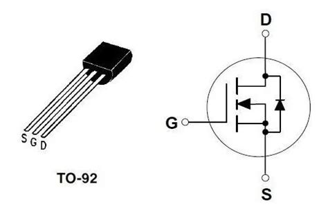 N Transistor Mosfet Canal N V Ma Piezas Meses Sin