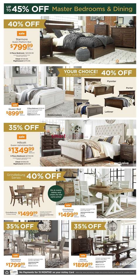 Ashley HomeStore West Flyer December 15 To 23