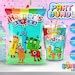 Numberblocks Birthday Party Bundle Chip Bag Capri Sun Etsy