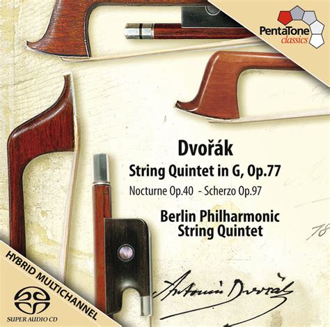 Dvořák String Quintets Pentatone