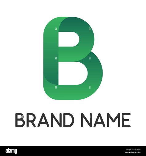 color letter b for business brand logo vector illustration isolated on ...