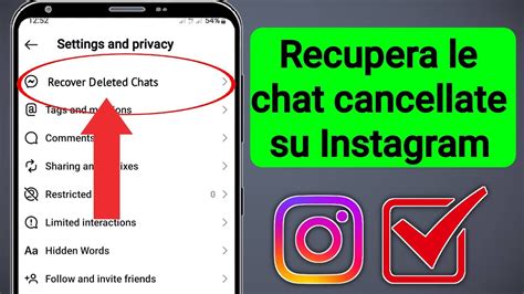 Come Recuperare Le Chat Cancellate Su Instagram Youtube