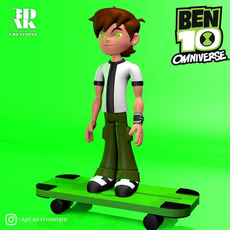 3D file Ben 10 Omniverse - 10 yrs Old Ben 3d print model 👴 ・3D ...