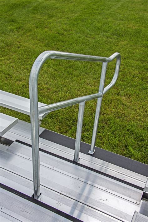 Optional 48 Center Aisle And Handrail For 10 Row Speedy Bleacher