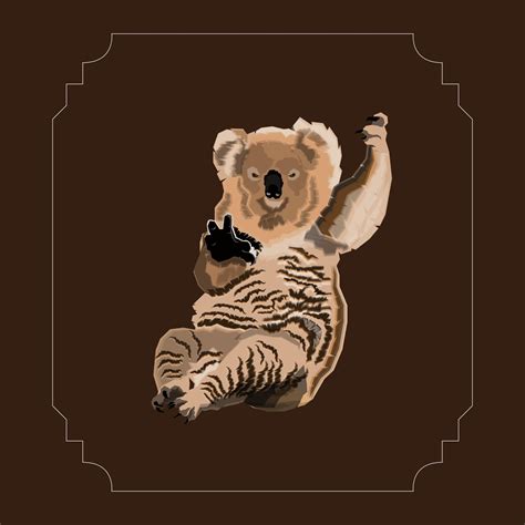 Koala Vector Illustration 14417603 Vector Art at Vecteezy