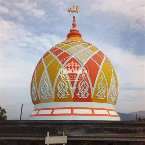 Kubah Masjid Terbaru Berbahan GRC Enamel Galvalum Stainless Bergaransi