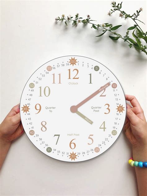 Learning to Tell Time Kids Learning Clock Printable Clock Life Skills ...