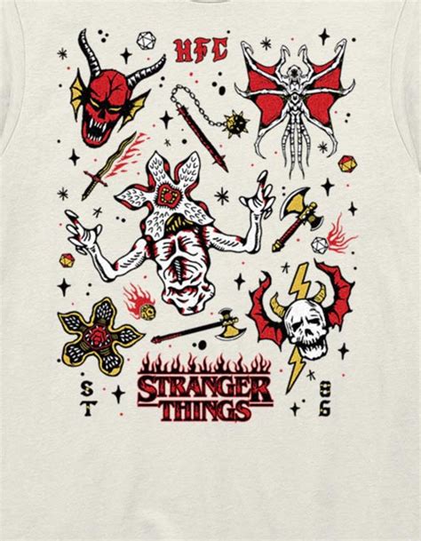 Stranger Things Tattoo Demogorgon Stranger Things Ink Doodles Owl