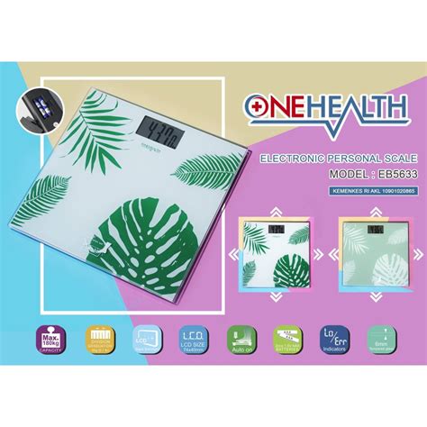 Jual Timbangan Badan Digital Onehealth Model Eb Electronic Personal