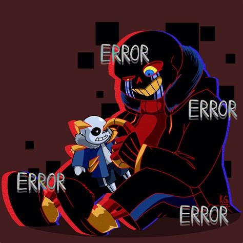 นิยาย Undertale All Sans Au ตอนที่ 8 Error Sans Dek