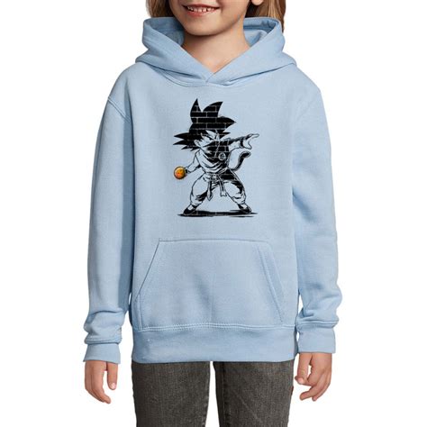 Sweat enfant à capuche Dragon Ball Revolution