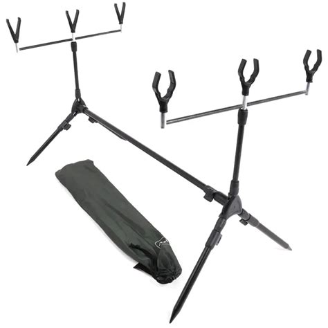 Stojak mikado rod pod na 3 wędki threeliner