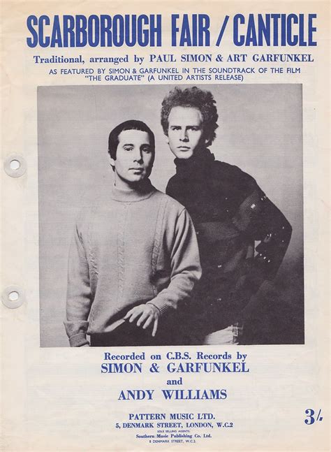 Simon Garfunkel Scarborough Fair Music Heritage UK Flickr