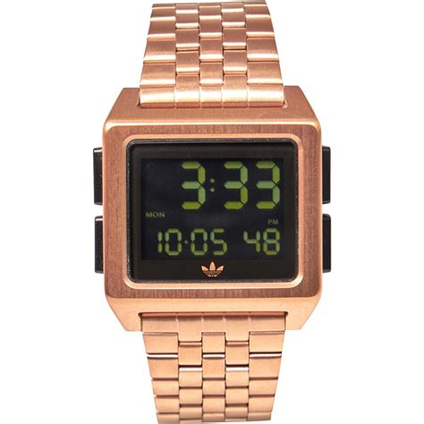 Buy Adidas Originals Archive M Watch Rose Gold Black