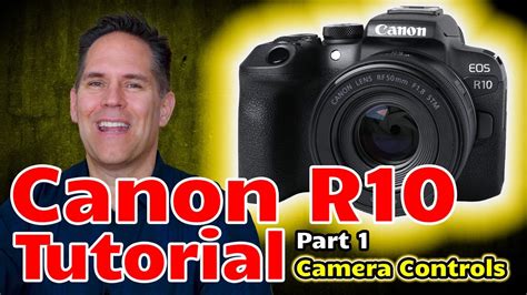 Canon R Tutorial Training Video Overview Users Guide Set Up Part