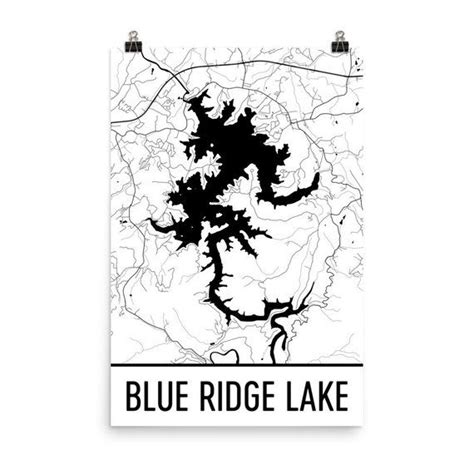 Blue Ridge Lake Georgia, Blue Ridge Lake GA, Blue Ridge Lake Map ...