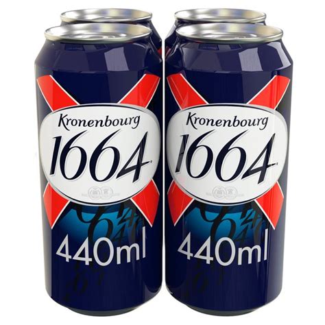 Kronenbourg 1664 Lager Beer Cans | Ocado
