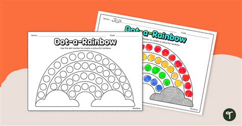 Printable Rainbows Worksheets