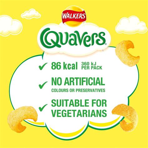 Walkers Quavers Cheese Multipack Snacks X G On Onbuy