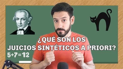 Qué es JUICIO SINTÉTICO A PRIORI FÁCIL RÁPIDO Y SENCILLO YouTube