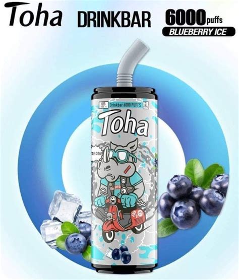 Philippines Most Popular Toha Drinkbar 6000 Puffs Disposable Vape Pen