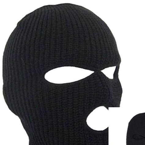 Buy Outdoor Balaclavas Full Face Cover Mask Robber Cool Knitted Beanies