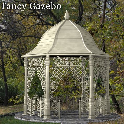 Fancy Gazebo 3d Model Vyusur Boosty