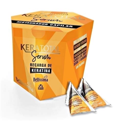 Caja Exhibidora De Serum Keratotal X 24 Piramides Bellissima